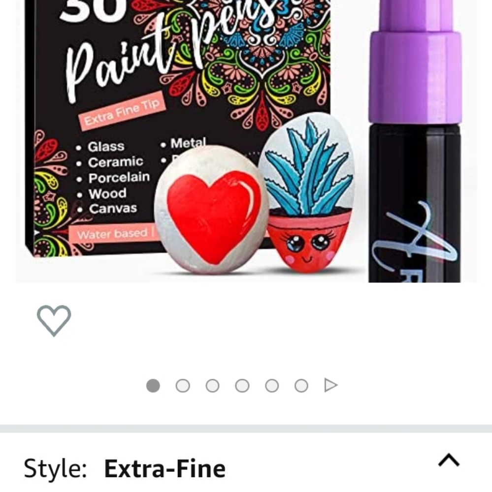 Acrylic paint pens